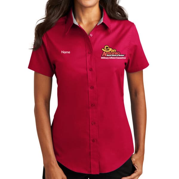 Committee Ladies Short Sleeve Easy Care Shirt